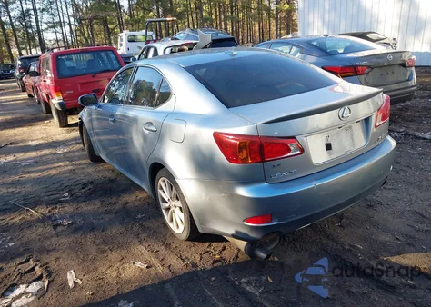 2009 Lexus Is 250 from USA, damaged, VIN JTHCK262495031505